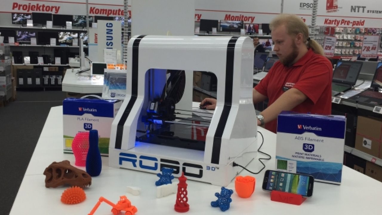 omzeilen Commandant olifant 3D printers "ROBO" available in MediaMarkt! - 3DPC | We Speak 3D Printing