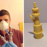 COVID-19 3D printed valve