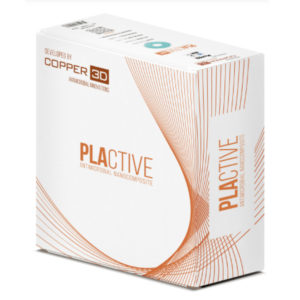 Antibacterial filaments Copper 3D
