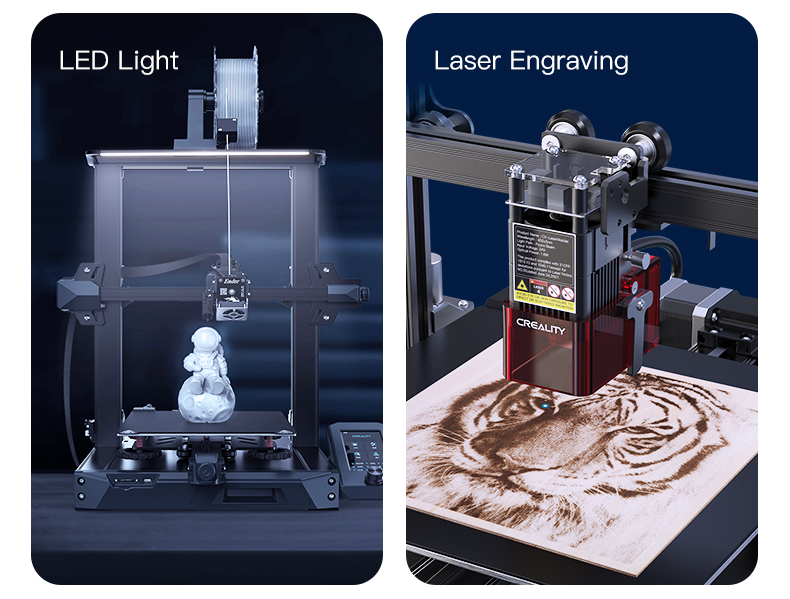Creality Laser Module Attachment for Ender-3 S1, Ender-3 S1 Pro 3D Pri –